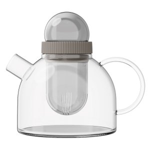 Заварочный чайник KissKissFish BoogieWoogie Teapot (серый) (TEAP02-U)