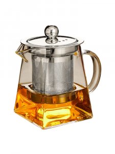Пирамидальный заварочный чайник Urm Стекл завар чайник от D00702