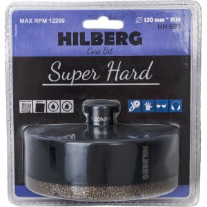 Коронка алмазная Hilberg Super Hard (HH693)