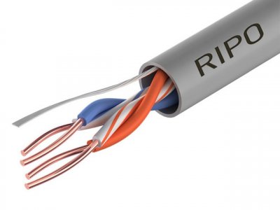 Сетевой кабель RIPO UTP 2 CAT5E 24AWG (001-111041/50)