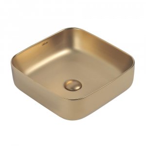 Раковина-чаша Abber Rechteck 39 AC2211MMG Золото матовое