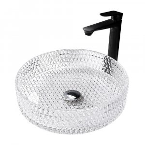Раковина-чаша Abber Glas 40 AK2301 прозрачная