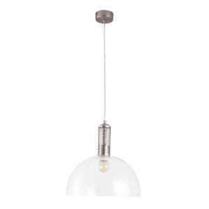Подвесной светильник Crystal Lux Angelina SP1 Nickel Прозрачный Никель (ANGELINA SP1 NICKEL)