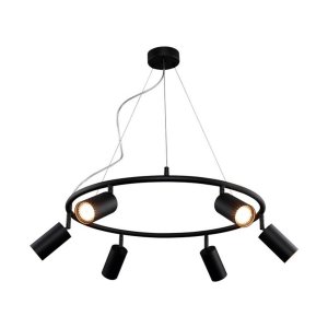 Подвесной светильник Crystal Lux CLT 015C6 D600 BL Черный