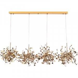 Люстра Crystal Lux Garden SP3х4 L1600 Gold Золото (GARDEN SP3х4 L1600 GOLD)