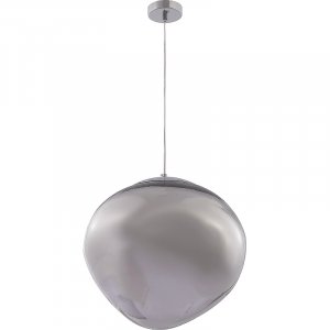 Подвесной светильник Crystal Lux Malaga SP1 D360 Chrome Дымчатый Хром (MALAGA SP1 D360 CHROME)