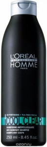 Шампунь L'Oreal Professionnel Cool Clear Shampoo (Объем 250 мл) (8816)