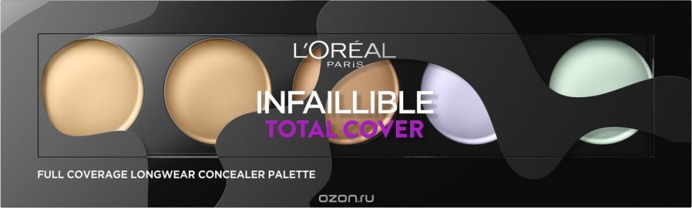 Консилер L'Oreal Paris Infaillible Total Cover Camouflage Concealer Palette (997)