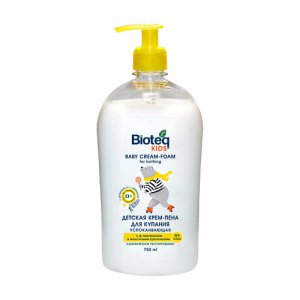 Эмульсия для тела BIOTEQ Детская крем-пена для ванн лаванда и ромашка, успокаивающая 0+ (MPL253694)