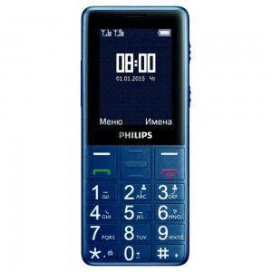 Мобильный телефон Philips Xenium E311 Navy Blue