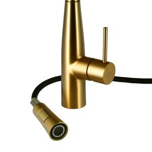 Смеситель для кухни Raiber Graceful RPG-011 Золото матовое