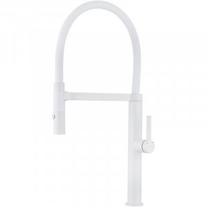 Смеситель для кухни Paulmark Leader Le214101-431 Белый матовый