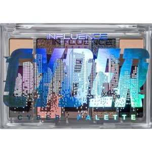 Тени для век INFLUENCE BEAUTY Палетка теней CYBER из 15 оттенков (FLU000086)