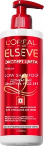 Шампунь L'Oreal Paris Elseve Low Shampoo Эксперт Цвета (Объем 400 мл) (A9529500)