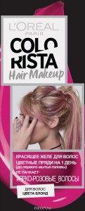 Временное окрашивание L'Oreal Paris Colorista Hair Make Up Розовые Волосы (Цвет Розовые Волосы variant_hex_name d40d73) (997)