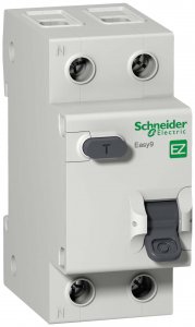 Аппараты защиты Schneider Electric EASY 9 1п+N 2мод. С 32A 30mA AC 4.5кА (EZ9D34632)