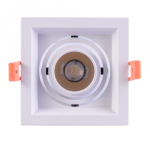 Светодиодный встраиваемый светильник De Markt "Круз" 1x7W LED (637016101)