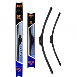 Комплект бескаркасных щеток стеклоочистителя Kraft KT 830878
