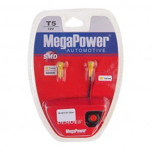 Автолампа Megapower M-50113Y-2блт