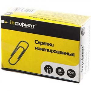 Скрепки InFormat SN25-100K