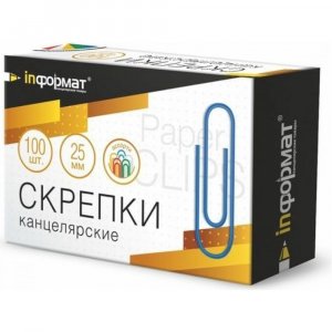 Скрепки InFormat SC25-100K