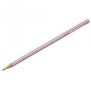 Заточенный чернографитный карандаш Faber-Castell Sparkle (118234)
