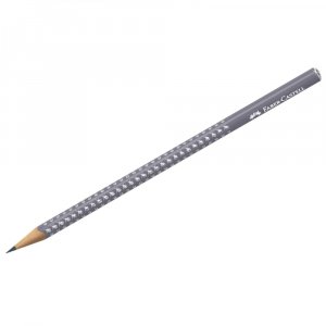 Заточенный чернографитный карандаш Faber-Castell Sparkle (118235)