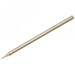 Заточенный чернографитный карандаш Faber-Castell Sparkle (118214)