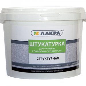 Декоративная структурная штукатурка ЛАКРА Лк-00000038