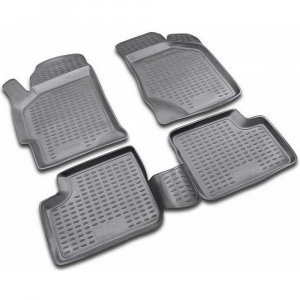 Автомобильные полиуретановые коврики в салон KIA Rio 3D, 2011 Element NLC.3D.25.38.210h (NLC3D2538210H)