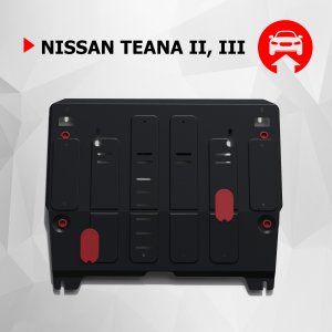 Защита картера и КПП для Nissan Teana 2008-2014 2014-2016 Автоброня 111.04145.1 (111041451)