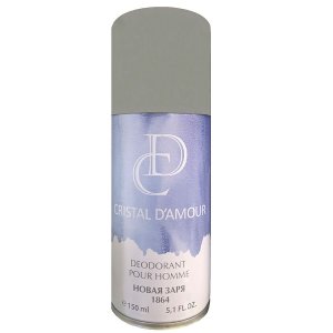 Дезодорант-спрей Новая заря Дезодорант парфюмированный для мужчин Кристалл любви (MPL132512)