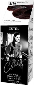 Перманентное окрашивание ESTEL Celebrity 6/76 (Цвет 6/76 Горький шоколад variant_hex_name 725141) (CL6-76M)