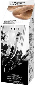 Перманентное окрашивание ESTEL Celebrity 10/0 (Цвет 10/0 Платиновый блондин variant_hex_name DAC4AA) (CL10-0M)