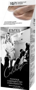 Перманентное окрашивание ESTEL Celebrity 10/1 (Цвет 10/1 Серебристый блондин variant_hex_name F5E4DF) (CL10-1M)
