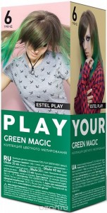 Полуперманентное окрашивание ESTEL Estel Play Green Magic (Цвет Green Magic variant_hex_name 007852) (29102)