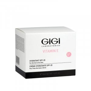 Крем для лица Gigi Увлажняющий крем для нормальной и сухой кожи Vitamin E с SPF-20 (MPL068458)