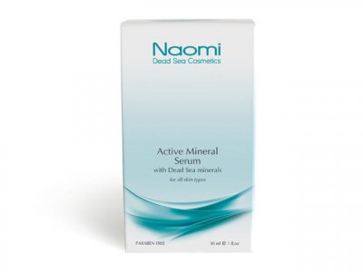 Активная минеральная сыворотка Naomi KM 0047 с минералами Мертвого моря для всех типов кожи, 30 мл (OMIKM0047)