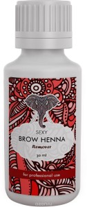 Окрашивание бровей Sexy Brow Henna Средство для удаления краски с кожи (Объем 30 мл) (SH-00022)