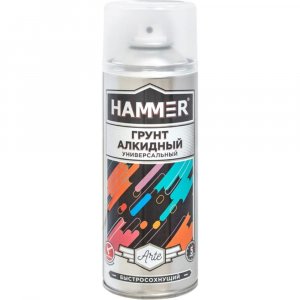 Алкидный грунт Hammer черный, 520 мл, 0.27 кг (ЭК000140414)