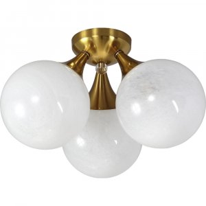Потолочная люстра Crystal Lux Suite PL3 Bronze Белый Бронза (SUITE PL3 BRONZE)
