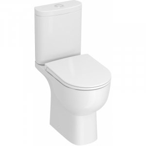 Унитаз компакт KERAMA MARAZZI Buongiorno Pro BG.Pro.wc.01 Белый глянцевый без бачка и сиденья