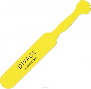 Инструменты для маникюра и педикюра DIVAGE Пилочка для ногтей Dolly Collection Желтая (Цвет Желтая variant_hex_name F8E83B) (Noda006683)