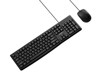 Набор UGREEN MK003 (15217) Keyboard and mouse set with USB-Cable - Black (15217_)