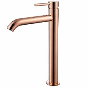 Смеситель для раковины Abber Wasser Kreis AF8111RG Розовое золото