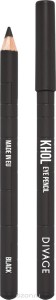 Карандаш для глаз DIVAGE Khol Eye Pencil Black (Цвет Черный variant_hex_name 000000) (1483)