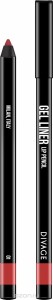 Карандаш для губ DIVAGE Gel Lip Liner Pencil 01 (Цвет 01 variant_hex_name AA3A48) (BriCGLL01)