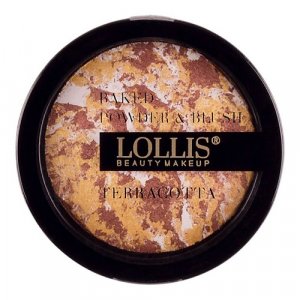 Румяна LOLLIS Румяна для лица Terracotta Compact Powder & Blush On (MPL293930)