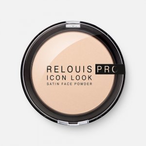 Пудра для лица RELOUIS Пудра компактная PRO Icon Look Satin Face Powder (MPL284511)