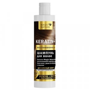 Шампунь для волос Magic Nature Шампунь для волос KERATIN+ с кератином восстановление и блеск (MPL296883)